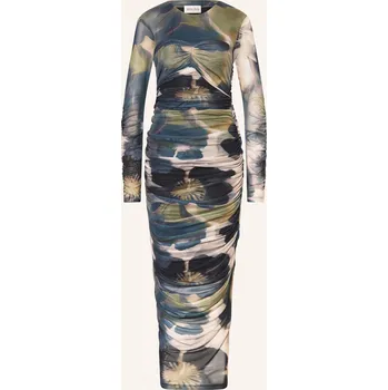 Dámské šaty Malina Dámské Šaty Elionora, tmavě zelená / béžová / světle...