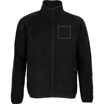 FACTOR fleece bunda 280g 30 CHEST, 100x100mm Výšivka, 6 barev