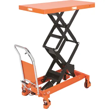 Paletový vozík Nůžkový pojezdový zvedací stůl SPS800x • MANUÁLNÍ | nosnost 800 kg, zdvih do 1 500 mm