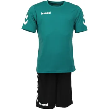 Florbalový dres HUMMEL JERSEY SET INA CORE Barva: Zelená, Velikost: XXL