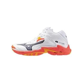 Pánská obuv WAVE LIGHTNING Z8 MID(U) / White/Fiery Coral 2/Citrus UK 4,5 boty + DÁREK DLE VÝBĚRU!