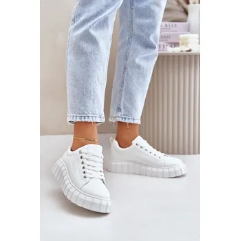 Dámské tenisky Zateplené Dámské Sneakersy Big Star MM274616 Bílé 36