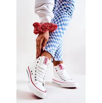 Dámské tenisky Vysoké Tenisky Big Star JJ274127 Bílý 37