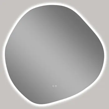 Zrcadlo CERANO - Koupelnové LED zrcadlo Granio - Ø 60 cm