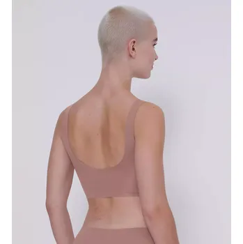 Podprsenka sloggi ZERO Feel 2.0 Top - BROWN - SLOGGI BROWN - SLOGGI XXL