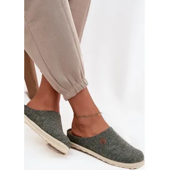 Dámské žabky Dámské domácí pantofle Inblu – zelené Velikost: 38