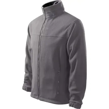 Jacket fleece pánský ocelově šedá 36 (brand label) L