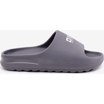 Sada pánského spodního prádla Pěnové Pánské Sandály S Logem Big Star RR174A013 Šedé 42