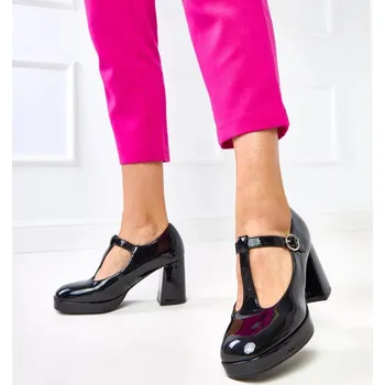 Dámské polobotky Polobotky na podpatku model 218176 Solea 41