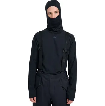 Pánská mikina Pánská termální mikina 4F M100 deep black 4FWAW25UBRUM100 20S pánské XL