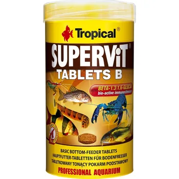 Krmivo pro rybičky Tropical Supervit Tablets B 250ml