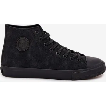 Sada pánského spodního prádla Pánské Zimní Tenisky Z Eko Kůže Big Star OO174247 HI-POLY SYSTEM Černé 42