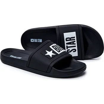 Sada pánského spodního prádla Pánské Klasické Nazouváky Big Star Černé DD174699 44