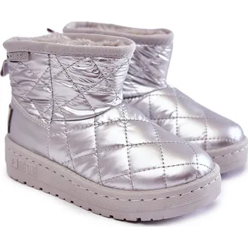 Dívčí sněhule Dětské teplé sněhule Big Star KK374241 Stříbro 29