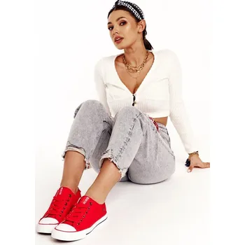 Dámská obuv Dámské Klasické Nízké Tenisky Big Star DD274339 Červené 37