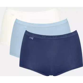 Dámské spodní prádlo Dámské kalhotky Basic+ Maxi C3P - UNKNOWN - kombinace modré V020 - SLOGGI UNKNOWN 54