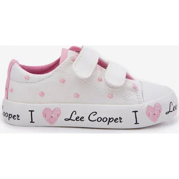 Pánské spodní prádlo Dívčí Tenisky Na Suchý Zip Lee Cooper LCW-25-02-3264K Bílé 25