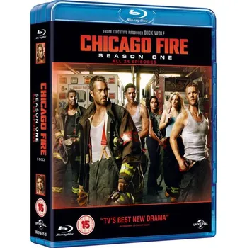 Blu-ray film Chicago Fire 1. série - Blu-ray 5BD (bez CZ) / lze použít jako krabička na 5BD
