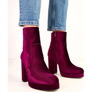 Dámská zimní obuv Boty na podpatku model 220582 Solea 40