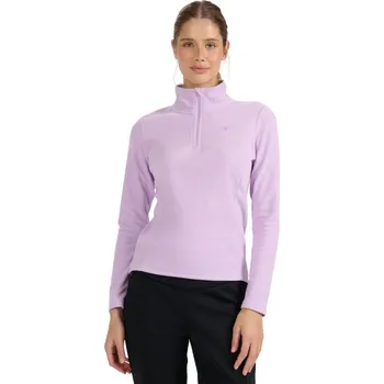 Dámská mikina Dámská fleecová mikina 4F F069 světle fialová 4FWAW25UFLEF069 52S XL