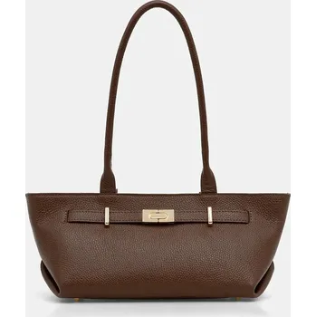 Kabelka Kožená kabelka Answear.LAB ans03.hak hnědá 88X, vel. ONE SIZE