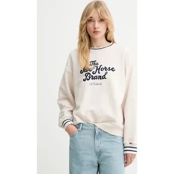 Dámská mikina Bavlněná mikina Levi's 0002L.0006 béžová 02X, vel. S