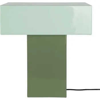 Lampička Stolní lampa Leitmotiv Grato Recto 35 x 15 cm. zelená barva LM2307GR 76X