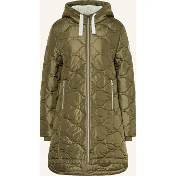 Dámský kabát Cartoon Dámská Prošívaná Bunda, olivová, 36