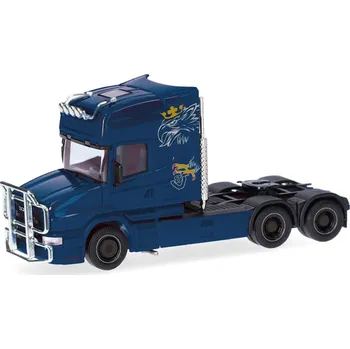 autíčko Scania Hauber 04 Topline modrá Herpa 319423-002