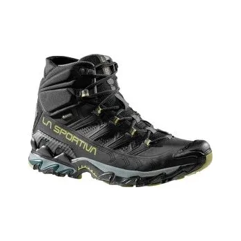 Pánská sportovní obuv La Sportiva Ultra Raptor II Mid Leather Wide GTX Black/Cedar černá 45 EU 8058428221592