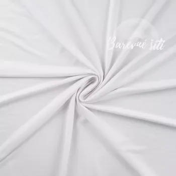 Viskozový úplet Bílá (E) (Kvalitní viskózový úplet)