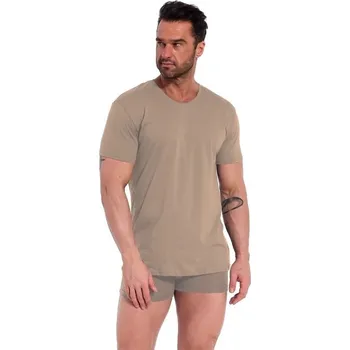 Pánské tričko Tričko Cornette 202 New kr/r 3XL-5XL béžová 3XL