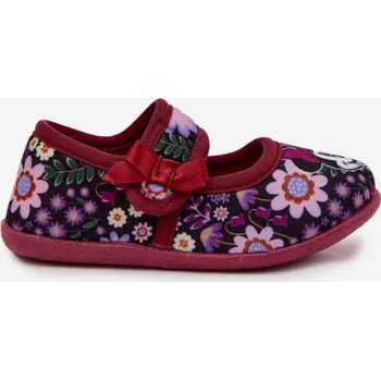 Dívčí baleríny Balerínky Bačkory Pro Dívky MINNIE MOUSE Bordeaux Nomi 31