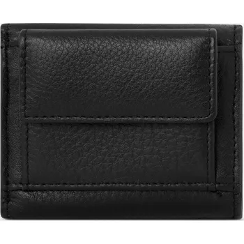 Peněženka Dámská Malá Peněženka Z Přírodní Kůže Nobo NPUR-LR110-C020 Černá univerzální