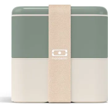 Jídlonosič Monbento Bento box na jídlo MB square green natural