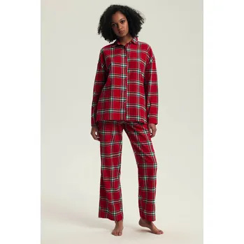 Dámské pyžamo DÁMSKÉ PYŽAMO DALISA 43716 AW25 červená XL