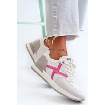 Dámské tenisky Dámské tenisky na platformě INBLU IN000362 Bílé 39