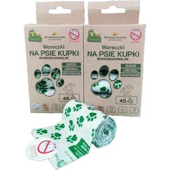 Pytle na odpadky BIO kompostovatelné na psí exkrementy 3 role (15ks/role)