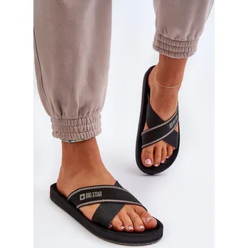 Dámské žabky Dámské Žabky Big Star NN274A059 Černé 36