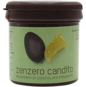 Čokoláda Stainer Kandovaná zázvor v hořké čokoládě (Zenzero Candito) 55g