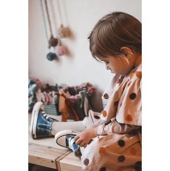 Dámské tenisky Dětské Tenisky Vysoké Se Zipem BIG STAR HH374189 Tmavě Modré 18