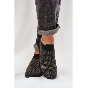 Dámské tenisky Dámské Sportovní Boty Se Zdobením D&A TW121 Černé 36