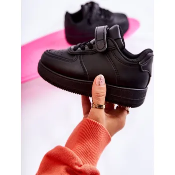 Sada pánského spodního prádla Dětská sportovní obuv se suchým zipem Černá Elike 35