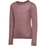 HUMMEL JR WOOL RIB T-SHIRT L/S Barva: Fialová, Velikost: 116