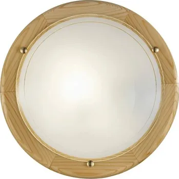 Eglo 3894 - Stropní svítidlo UFO 2xE27/60W/230V pr. 38 cm borovice