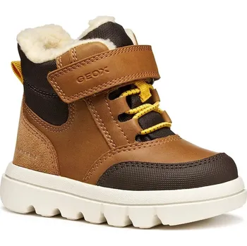 Dívčí sněhule Dětské zimní boty Geox B365BC 0ME22 B WILLABOOM B AB B365BC.0ME22.24.27 hnědá 88A, EUR 25