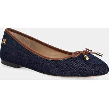 Dámské baleríny Baleríny Lauren Ralph Lauren Jayna tmavomodrá barva, 802P04386001 802P04386001.400 59X, EUR 40