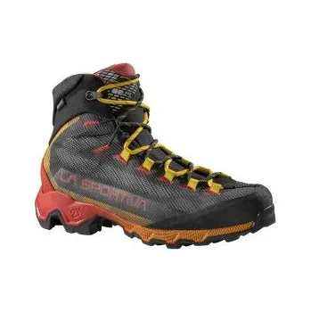 Pánská treková obuv La Sportiva Aequilibrium Hike GTX Carbon/Yellow šedá 45,5 EU 8058428166701