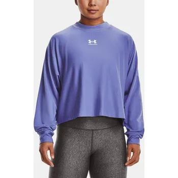 Dámská mikina Dámská mikina Under Armour UA Rival Terry Oversized 1376995-495 Modrá MD