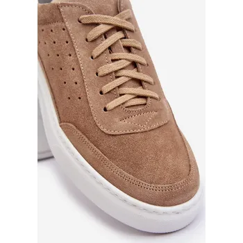 Sada pánského spodního prádla Pánské semišové sportovní boty Zazoo 1544 béžové 40